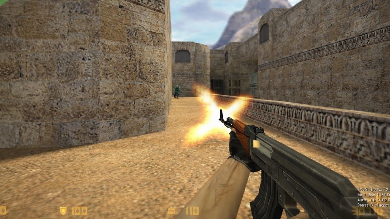 Counter Strike 1 6   Dust 2   Full Gameplay #1