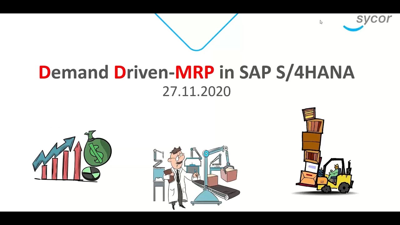 Ressourcenplanung in SAP S/4HANA: DD-MRP (Webinar-Aufzeichnung vom 27.11.2020)
