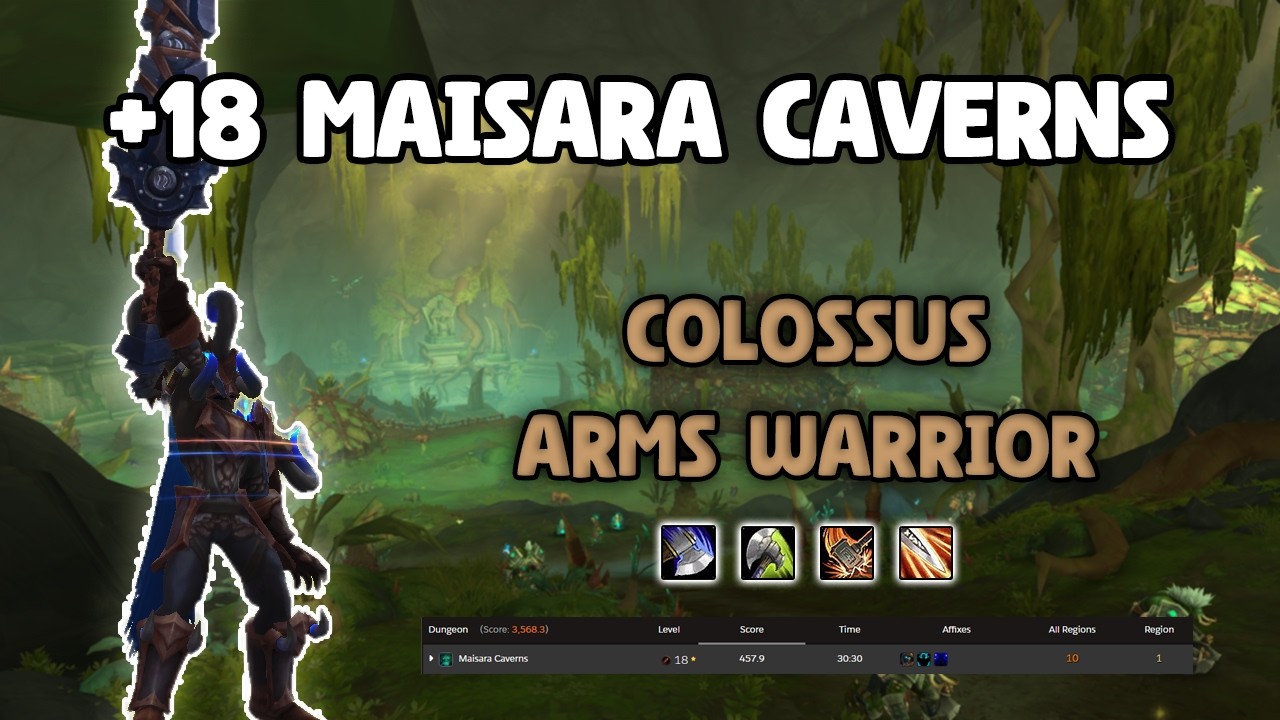 +18 Maisara Caverns | Colossus Arms Warrior | Midnight Season 1