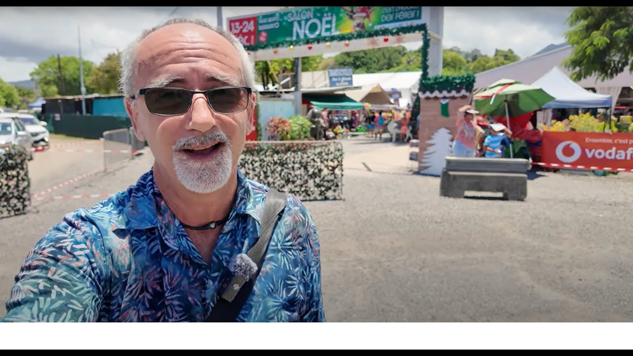 Le marché de Noël de Papeete