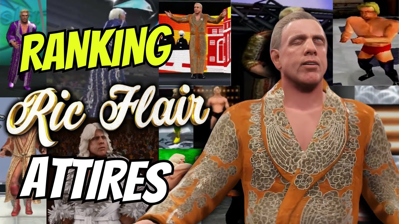 Рейтинг всех костюмов RIC FLAIR в играх!!