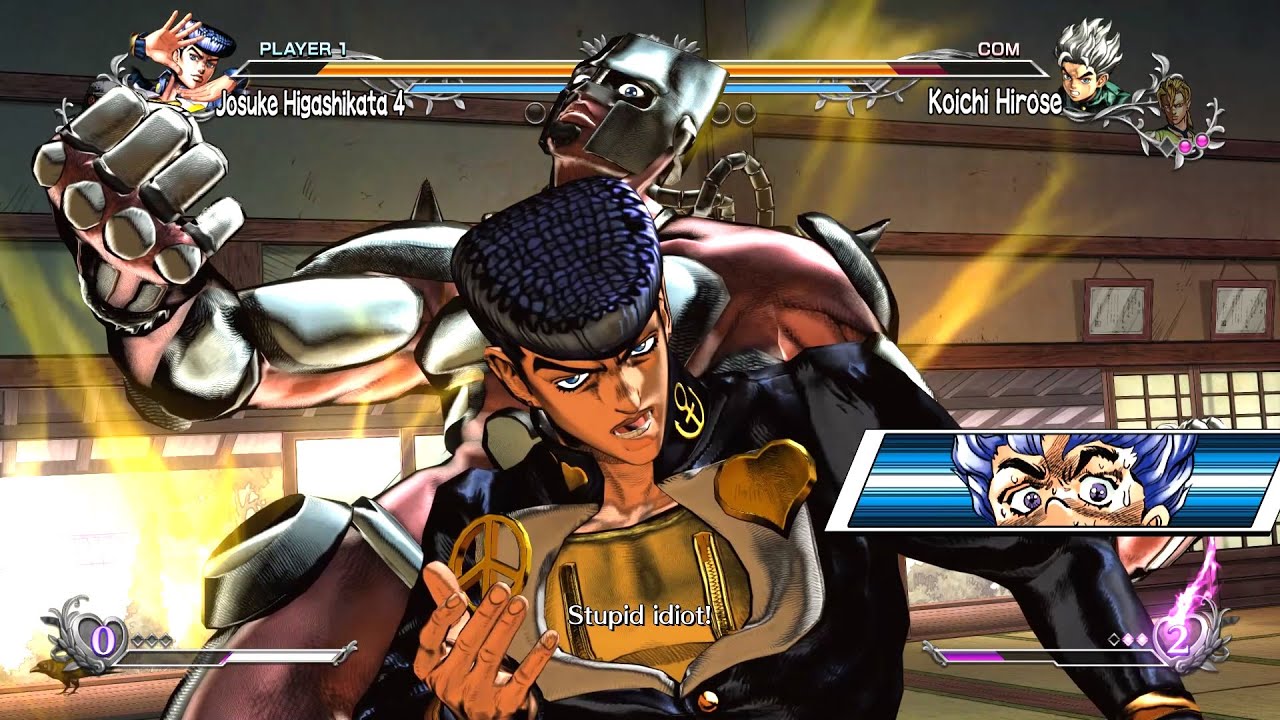 Jojo's Bizarre Adventure: All Star Battle R - Josuke 4 Arcade Mode - PC Gameplay (No commentary)