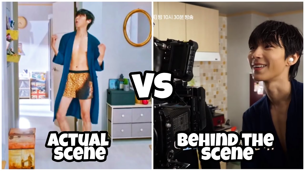 True Beauty | actual scene vs bts | Han Seojun Dancing &ldquo;Okey Dokey&rdquo; by Mino ft. Zico