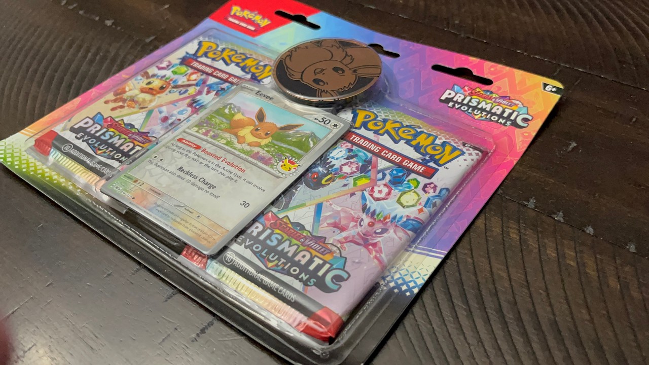Pokémon TCG: Prismatic Evolutions Eevee 2-Pack Blister Opening