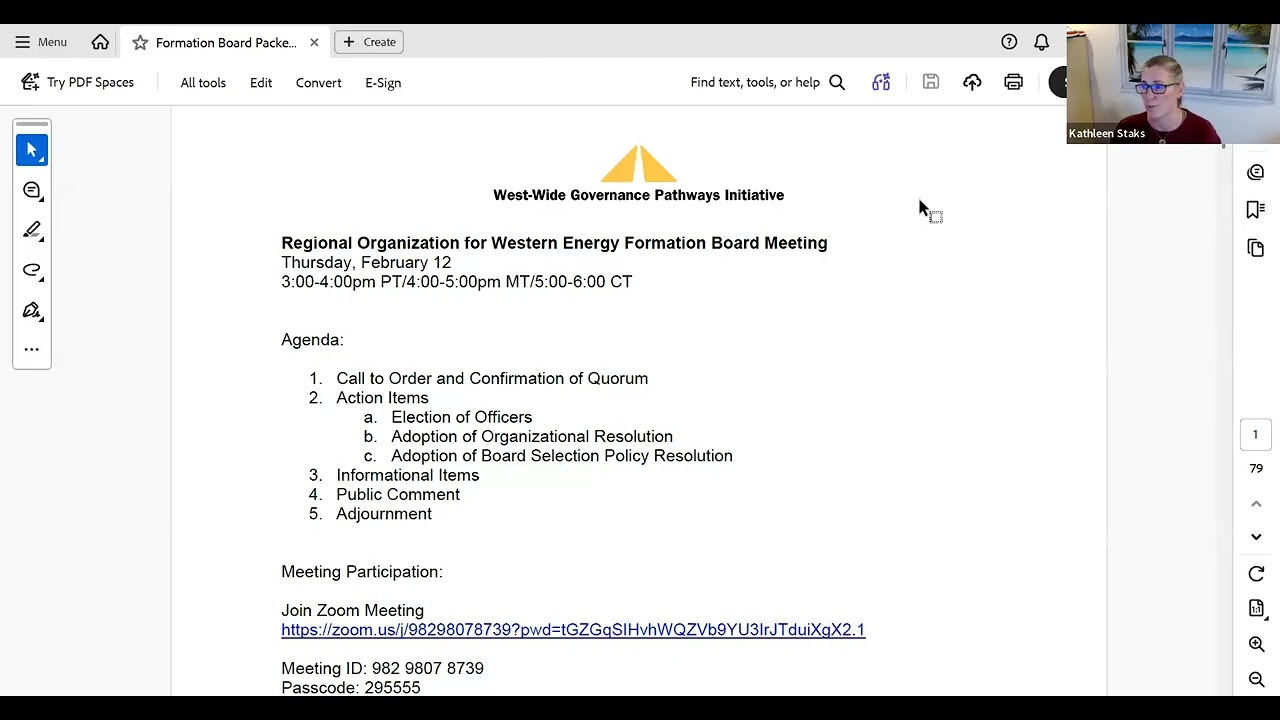 Formation Board Meeting: February 12, 2026