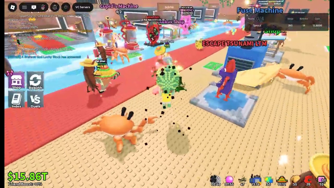 Peaceful Admin Abuse in Steal a Brainrot Until....