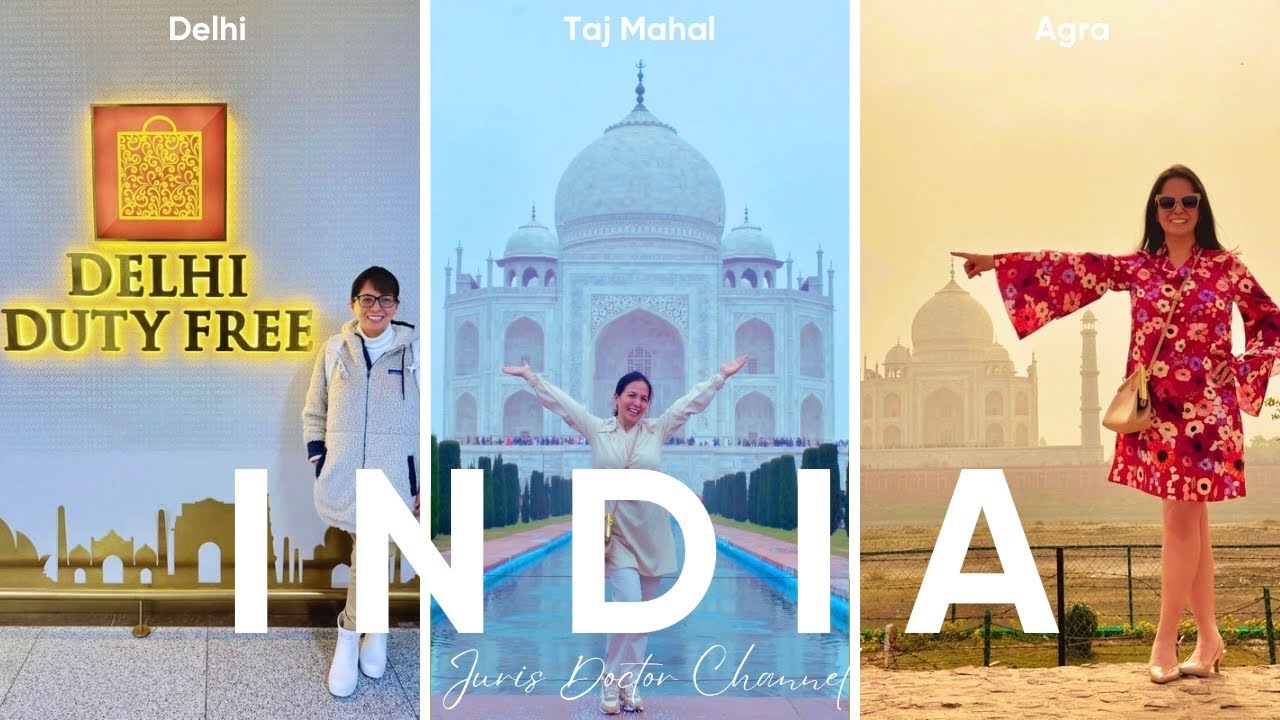 Индия: Нью-Дели - Тадж-Махал, Агра 🕌🇮🇳🪷