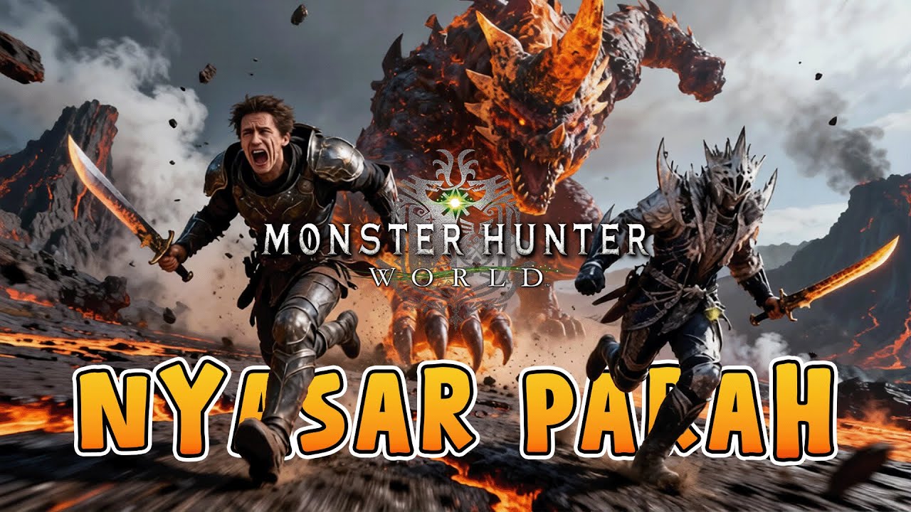 BALIK NIAT FARMING MALAH NYASAR KE SARANG MONSTER MONSTER HUNTER WORLD - PART 40