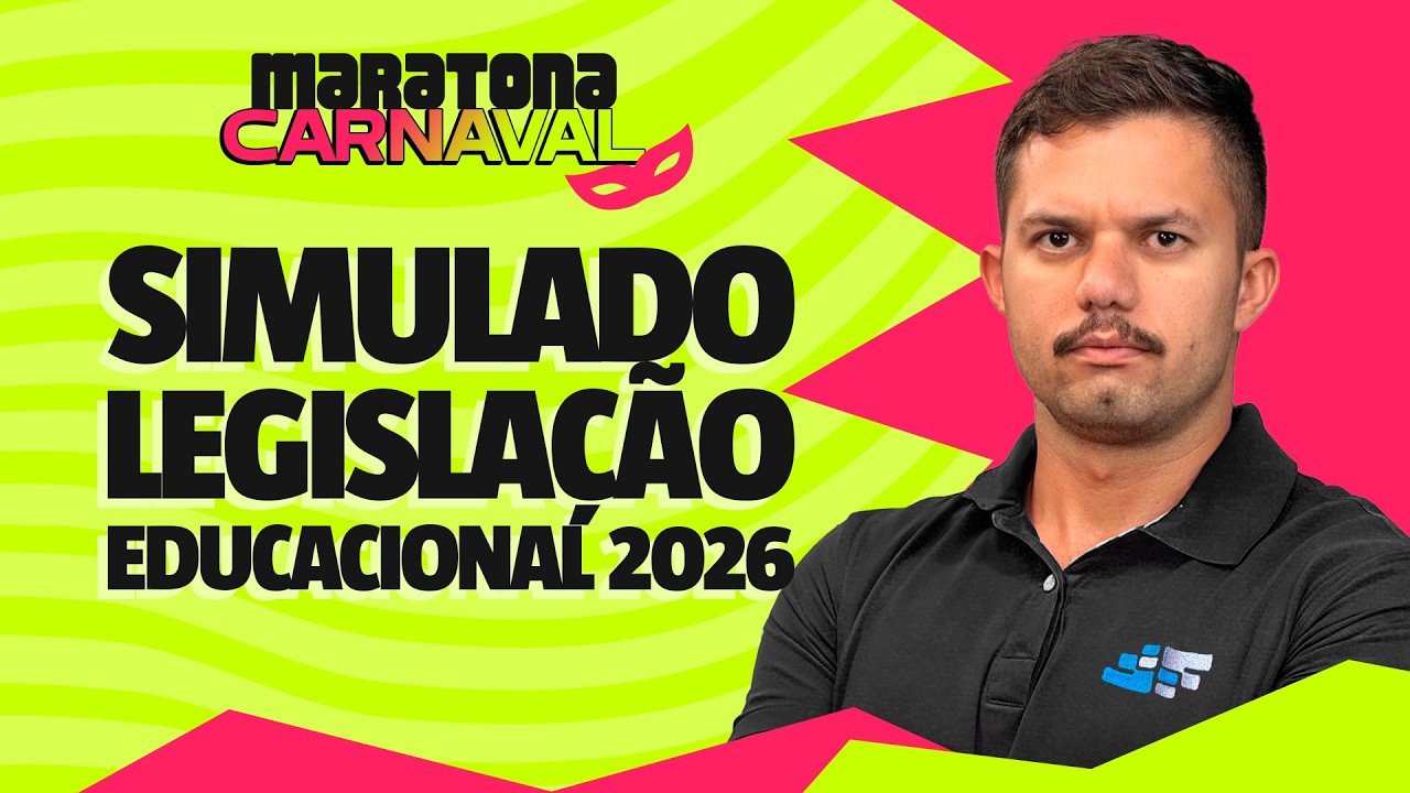 🎭🔥 SIMULADO LEGISLAÇÃO EDUCACIONAL 2026