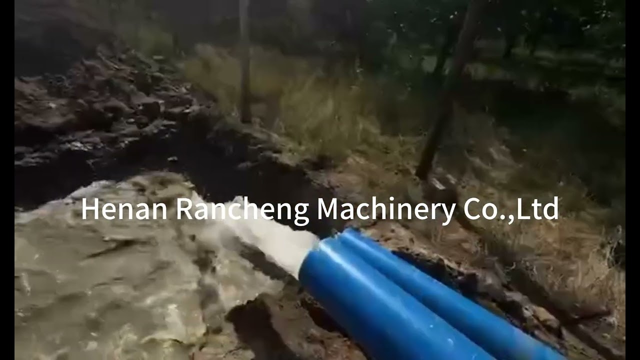 The RCF180S water well drilling rig is now in operation.