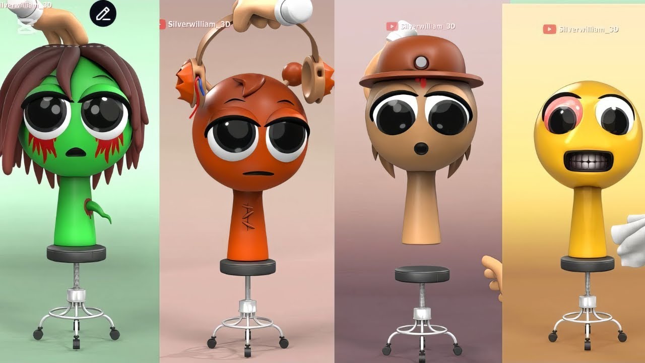 SPRUNKI 3D Mix
