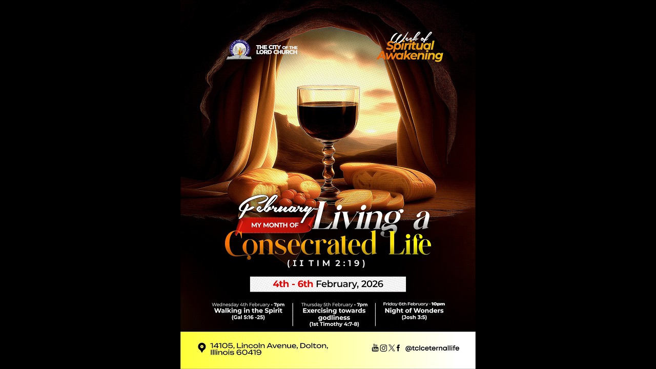 EXERCISING TOWARDS GOD (02.05.26)