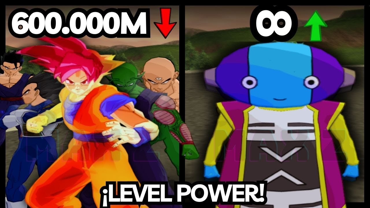 NIVELES DE PODER - LOS GUERREROS Z VS ZENO-SAMA 😅| DRAGON BALL Z BUDOKAI TENKAICHI 3 ISO