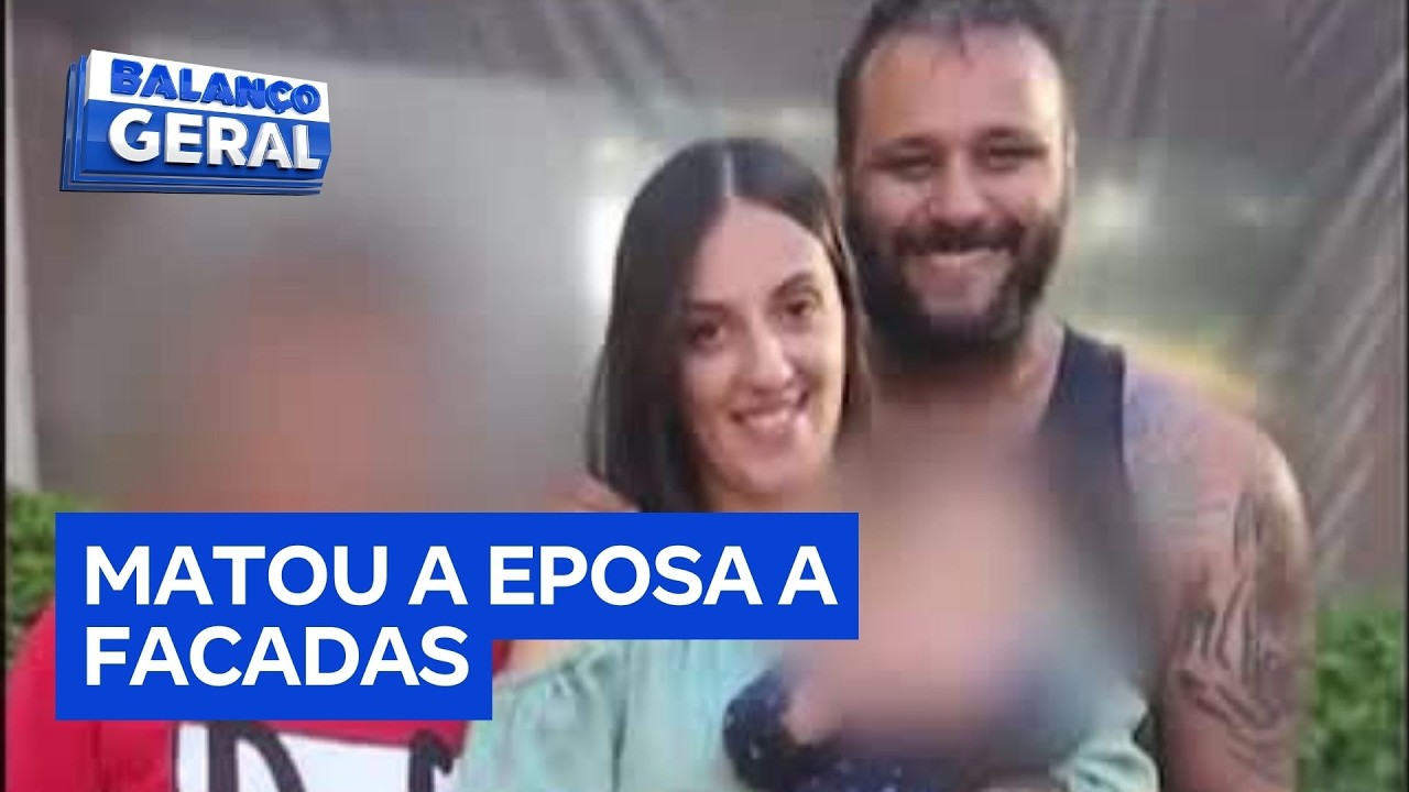 Balanço Pede Basta: Homem se entrega após matar esposa na frente do filho de 4 anos
