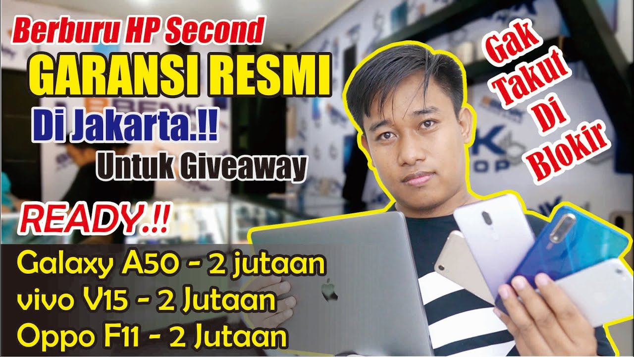 Berburu HP Second RESMI TerMURAH!!di BBENK Phoneshop JAKARTA