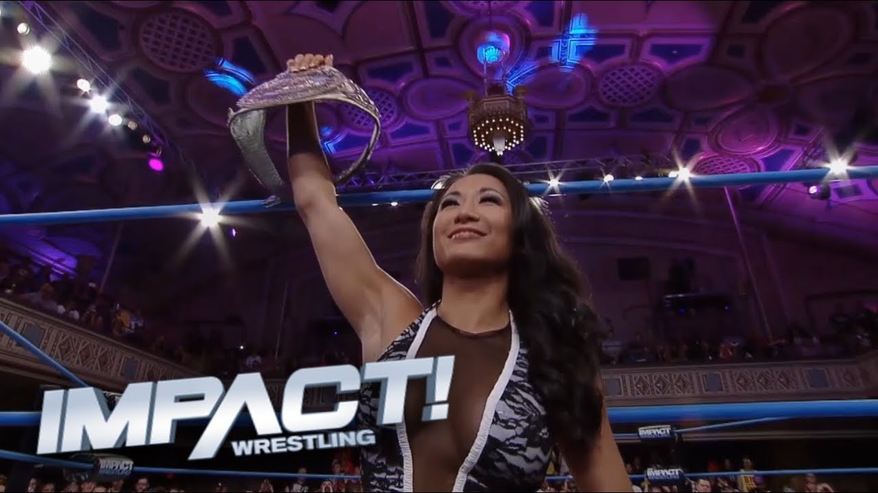 (HD) TNA iMPACT!: July 24, 2014 -  Taryn Terrell vs. Gail Kim - Tiebreaker Match - TBP Attack