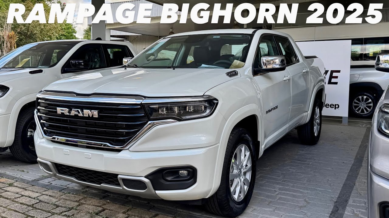 Avaliação RAM Rampage BigHorn 2.2 Diesel 2025 - Versão de ENTRADA como NOVA MOTORIZAÇÂO DIESEL!!