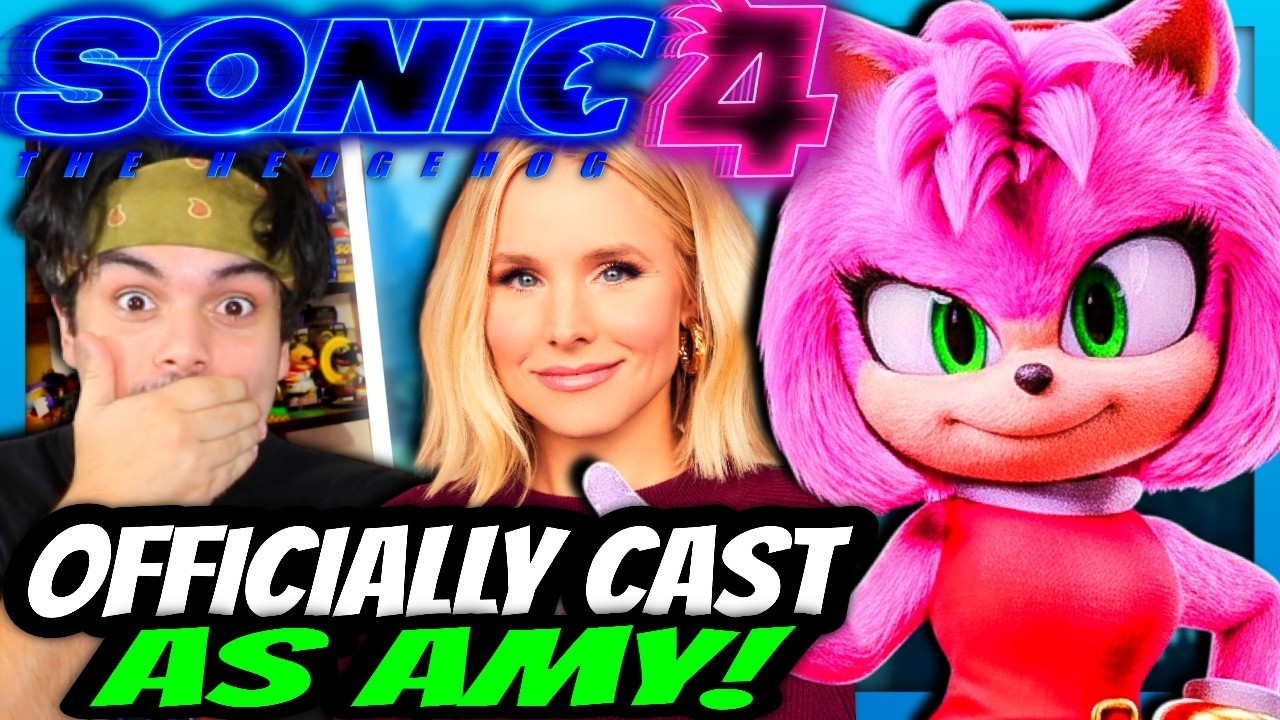 Sonic Movie 4 Officially Casts Kristen Bell As Amy Rose! (INSANE REACTION)