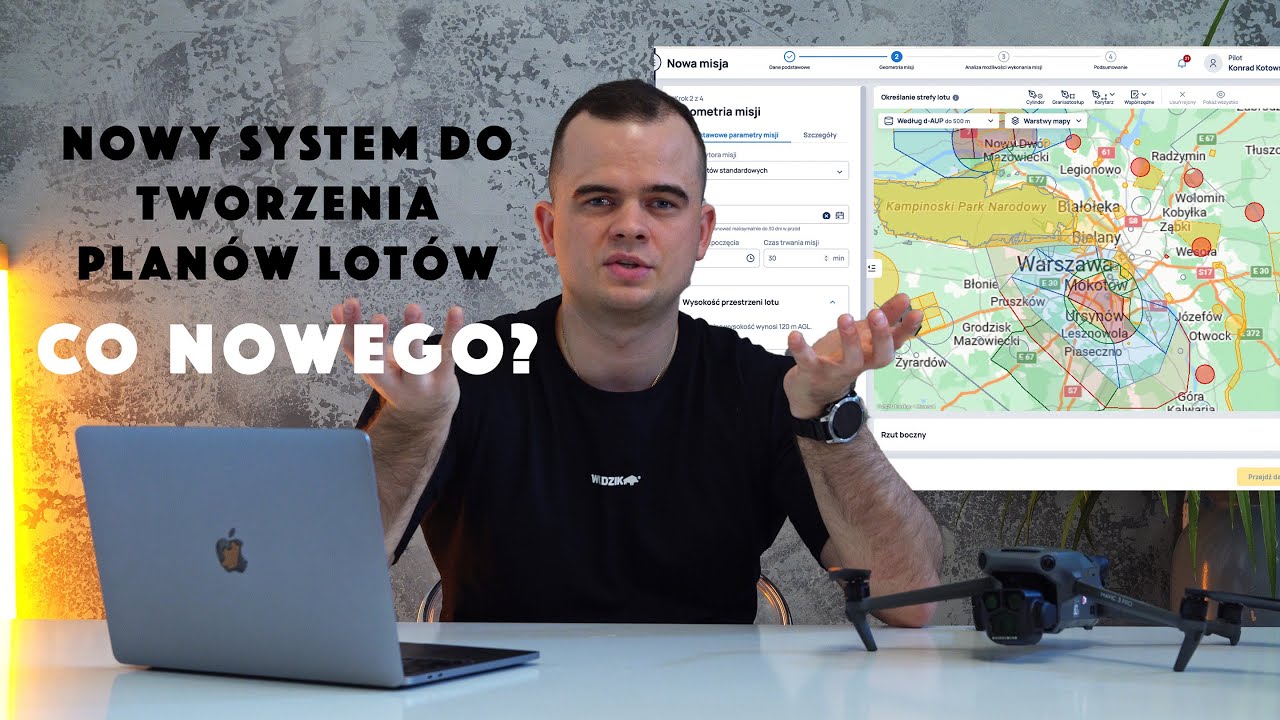 Nowy system do tworzenia plan&oacute;w lot&oacute;w dronem. Zmiany względem Pansa UTM | drony.gov, KSID