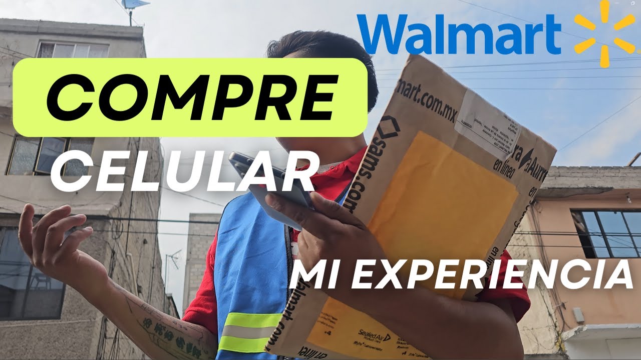 C&oacute;mo COMPRAR en Walmart ONLINE de forma SEGURA 📱😲 Compr&eacute; un CELULAR
