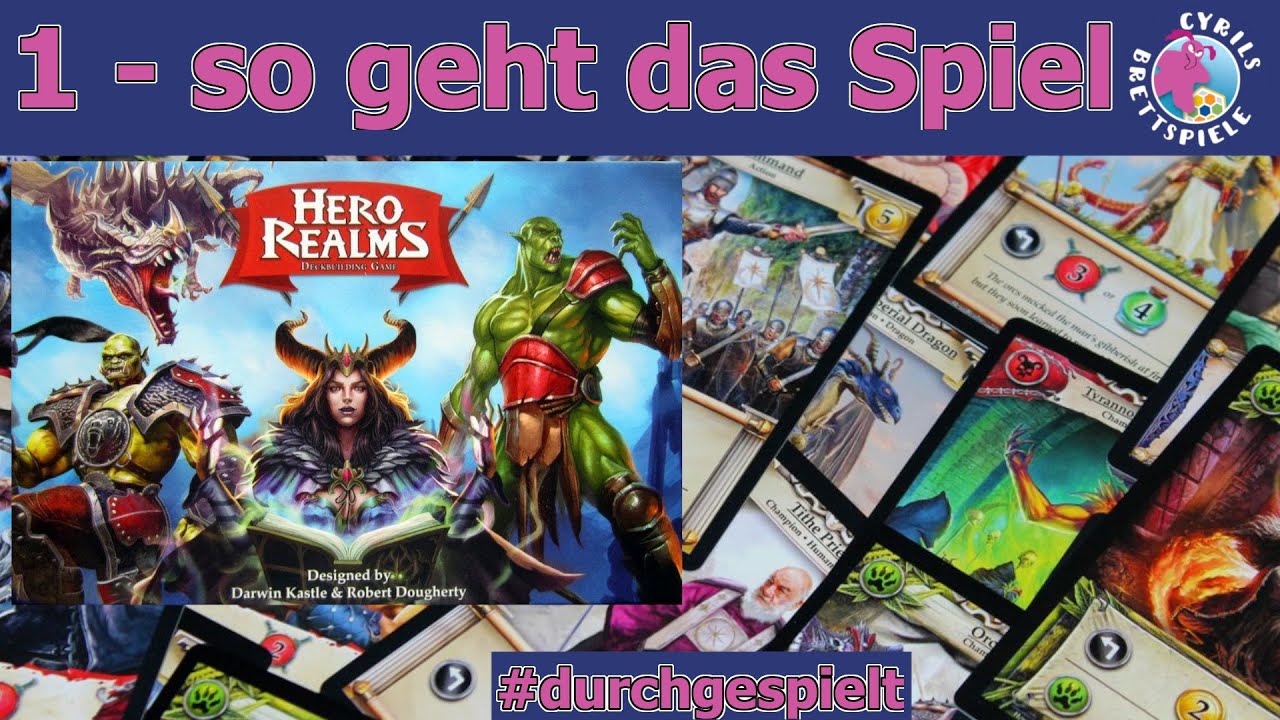 Cyrils Brettspiele - Hero Realms (S223E01) - Neuheiten für Euer Lieblingsspiel