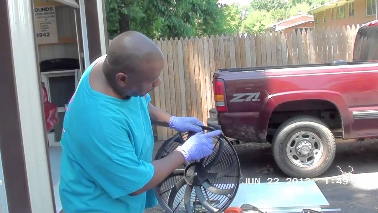 How to make a fan shroud
