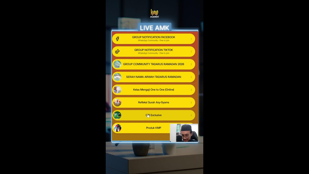 AMALAN MERAIH KEBERKATAN (AMK)