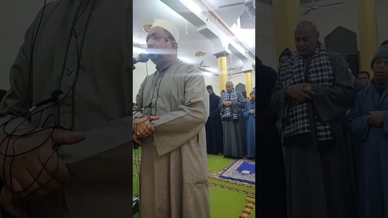 صلاه التراويح من مسجد 🕌الكريم مزاته شرق الشيخ عبدالباسط سباق 22رمضان