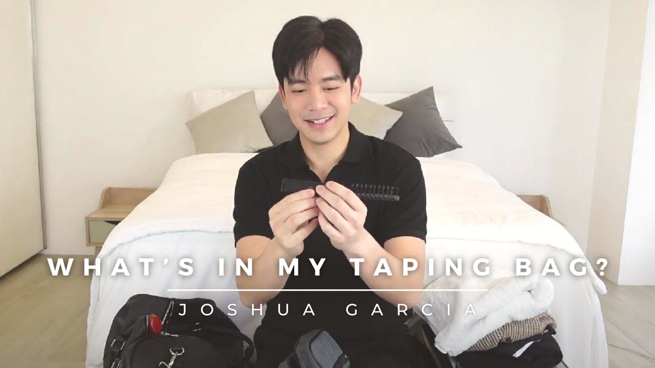 WHAT'S IN THE TAPING BAG of Joshua Garcia | Dr. Alvin