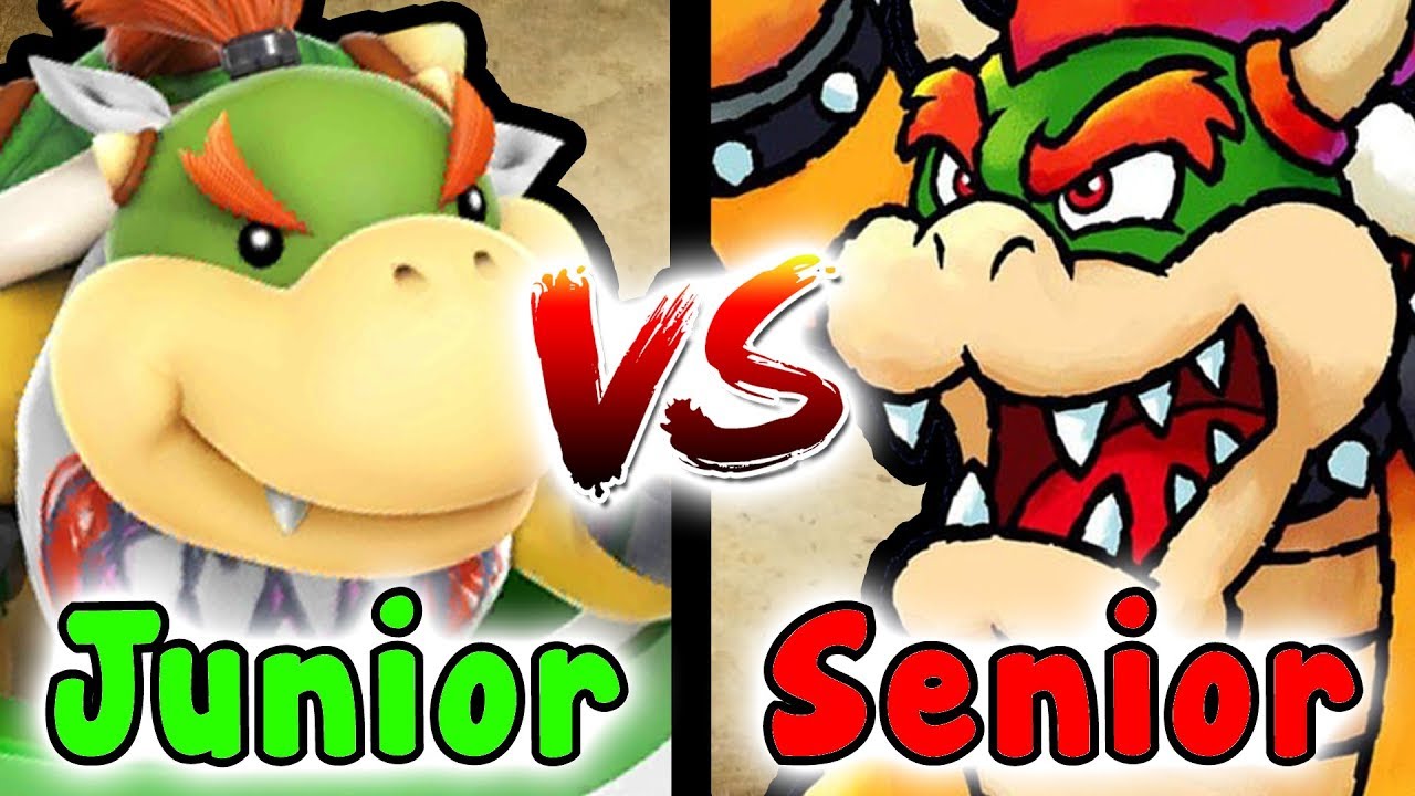 Super Mario - BOWSER VS BOWSER JR. Which One Is Better?