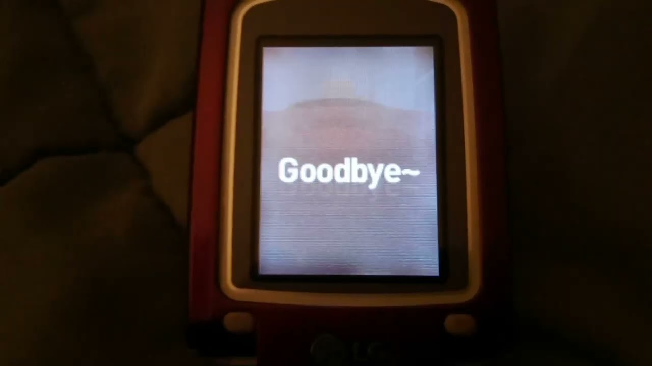 LG LX5550 - Startup and Shutdown