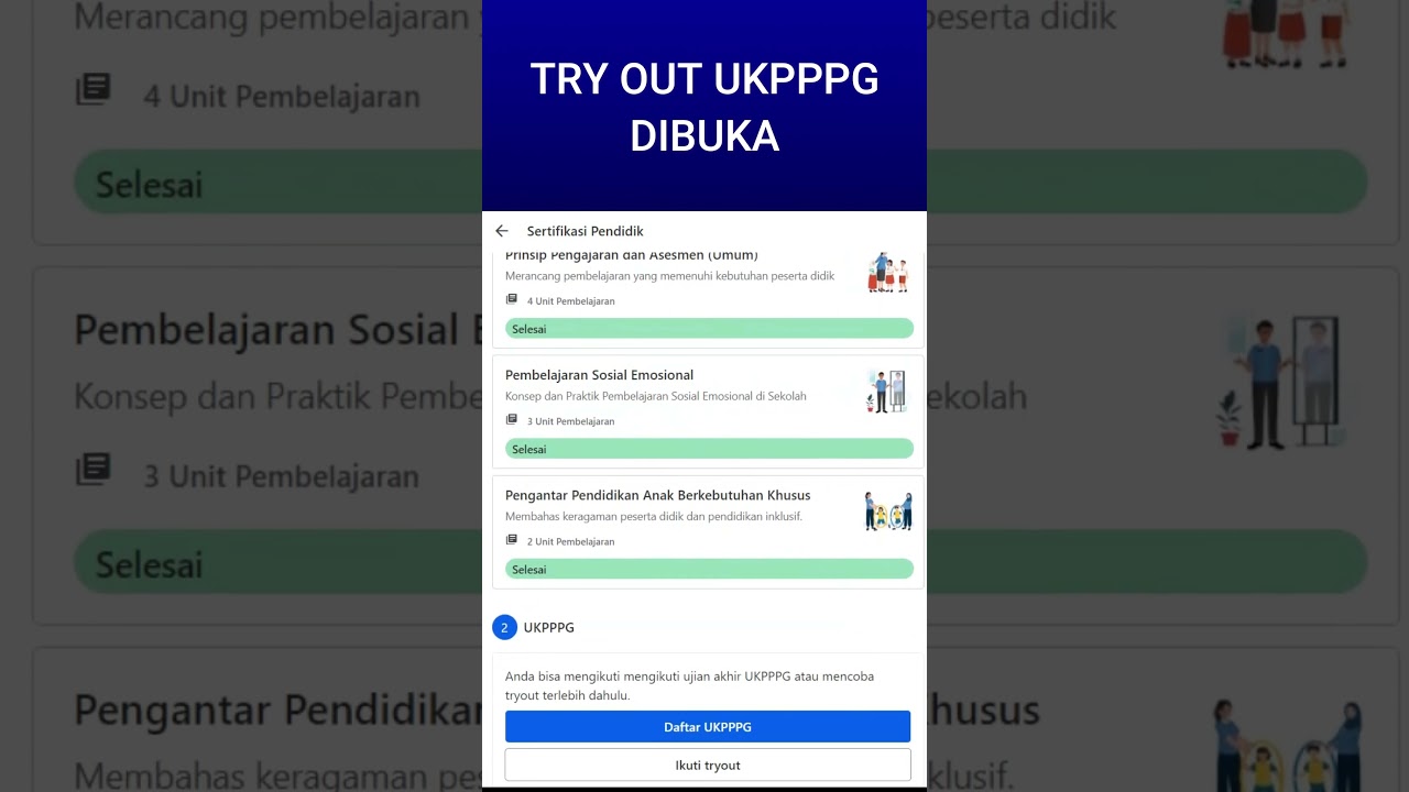 🔴 TRYOUT UKPPPG DIBUKA