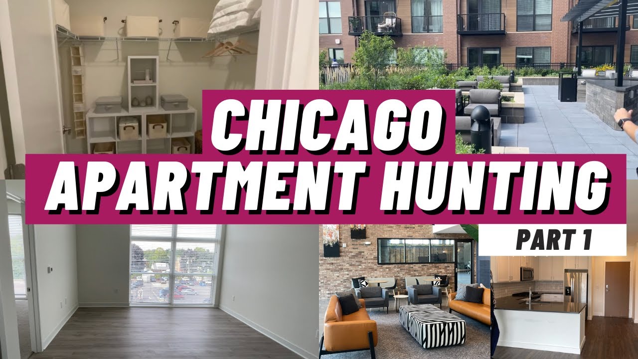 Luxury Chicago Apartment Hunting Vlog | I'M FINALLY MOVING (part 1)