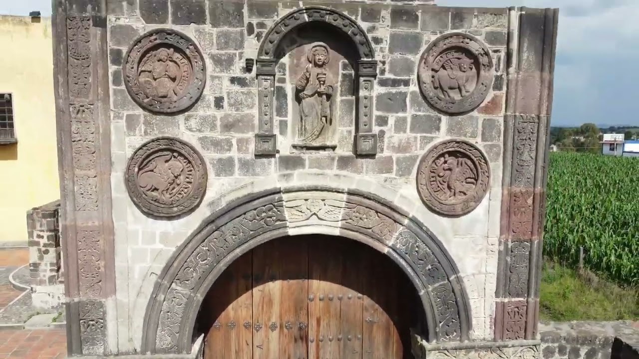 Convento de San Andres Calpan Puebla, joya historia y gastron&oacute;mica