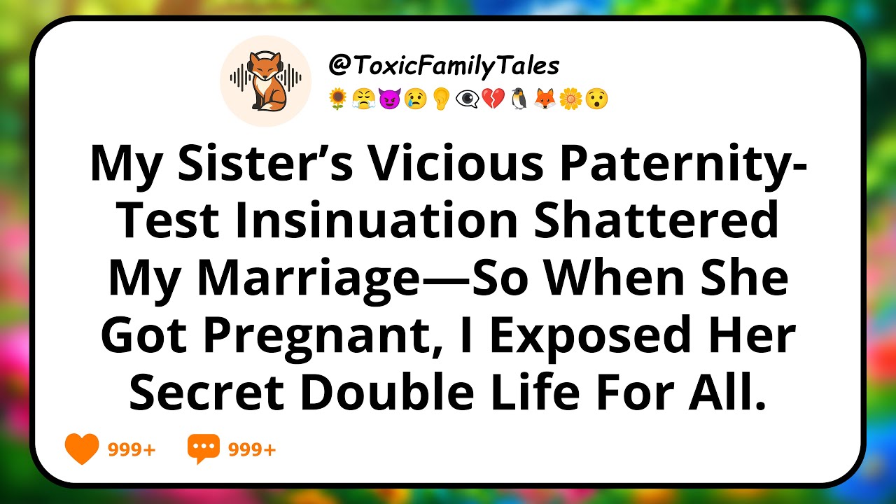 My Sister’s Vicious Paternity-Test Insinuation Shattered My Marriage—So When She Got Pregnant...