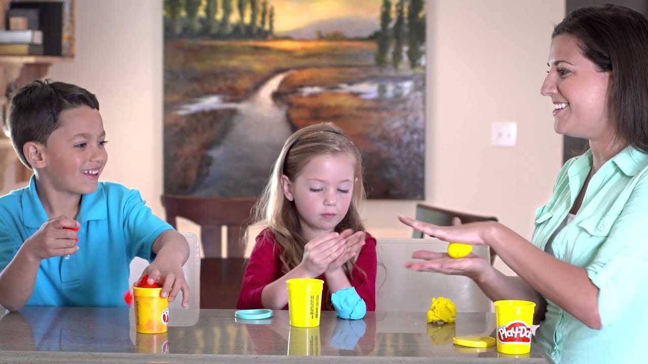 Play-Doh Deutschland Knettipps – Farbenlehre mit Knete