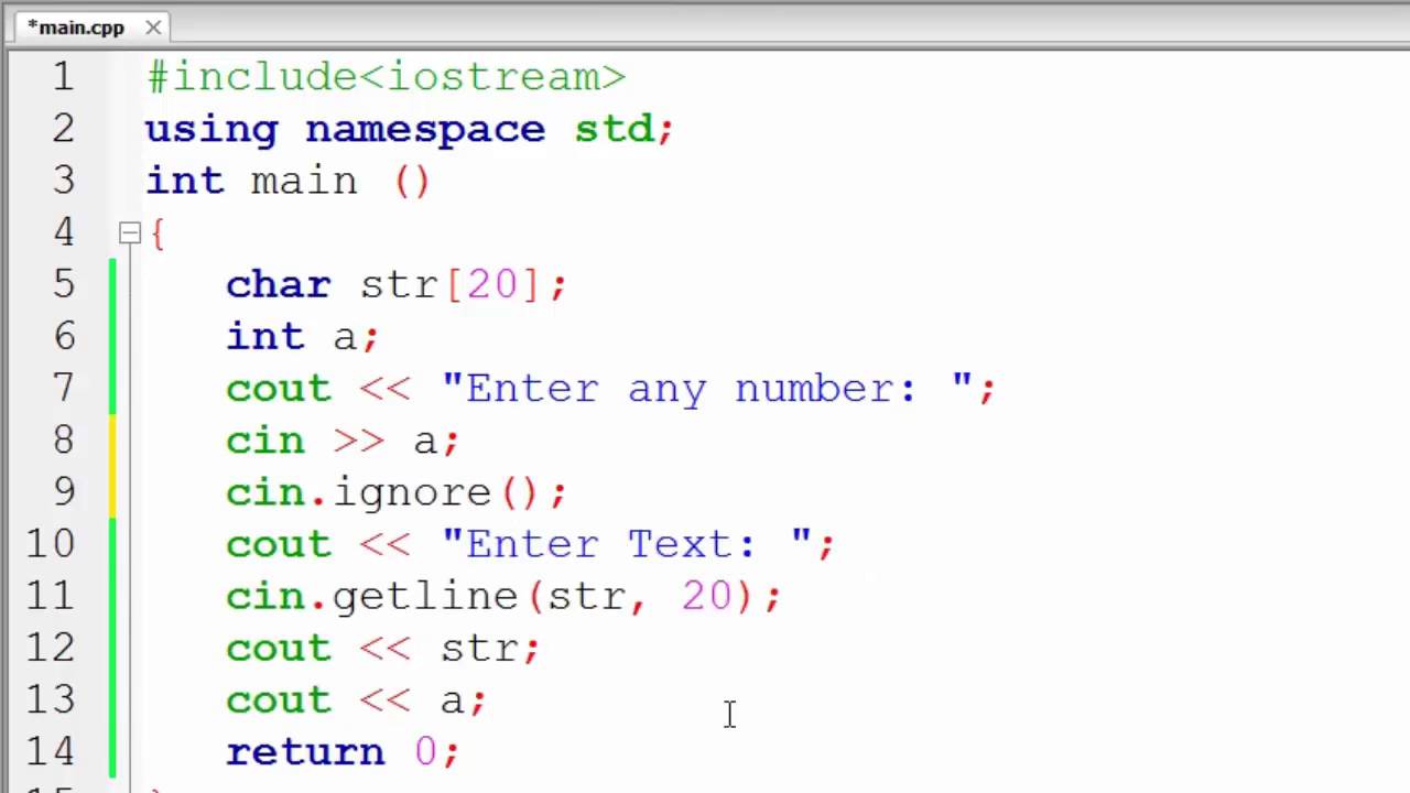 169. Ignore Function in C++ (Hindi)