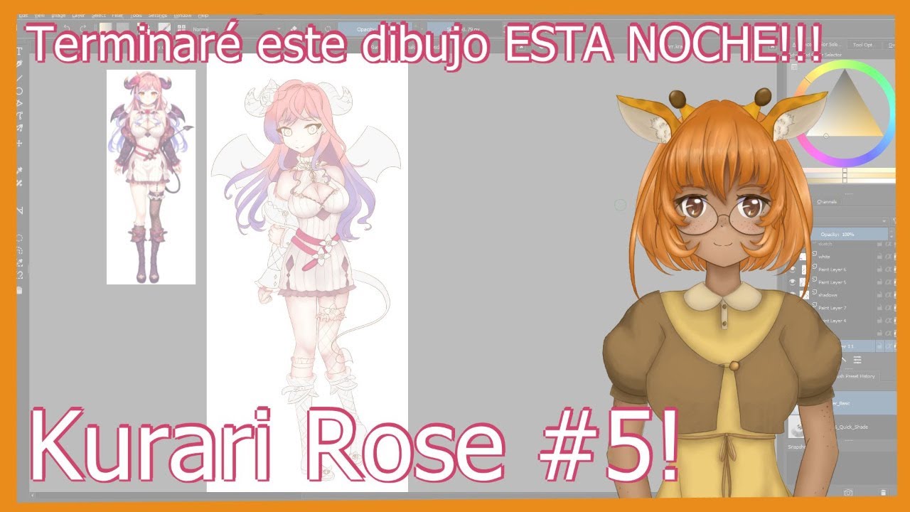 Coloreando a Kurari Rose #5 [10PM ET]