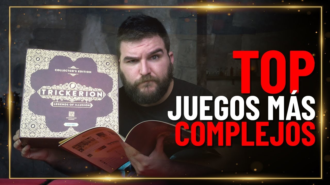 ✅ TE PETARÁN LA CABEZA estos JUEGOS DE MESA (Los juegos más complejos) | Top 7 | Actualizado 2023
