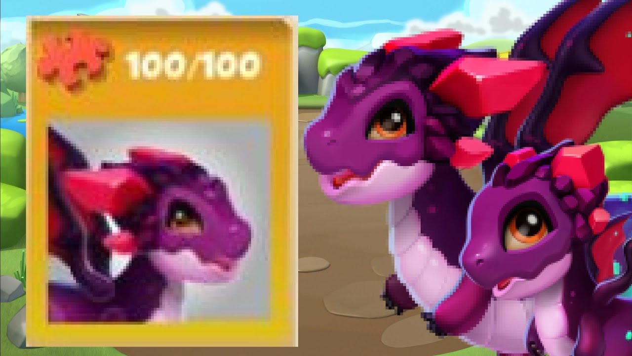 Unlocking the ENCHANTRESS DRAGON! 100/100 PIECES! - Dragon Mania Legends #543