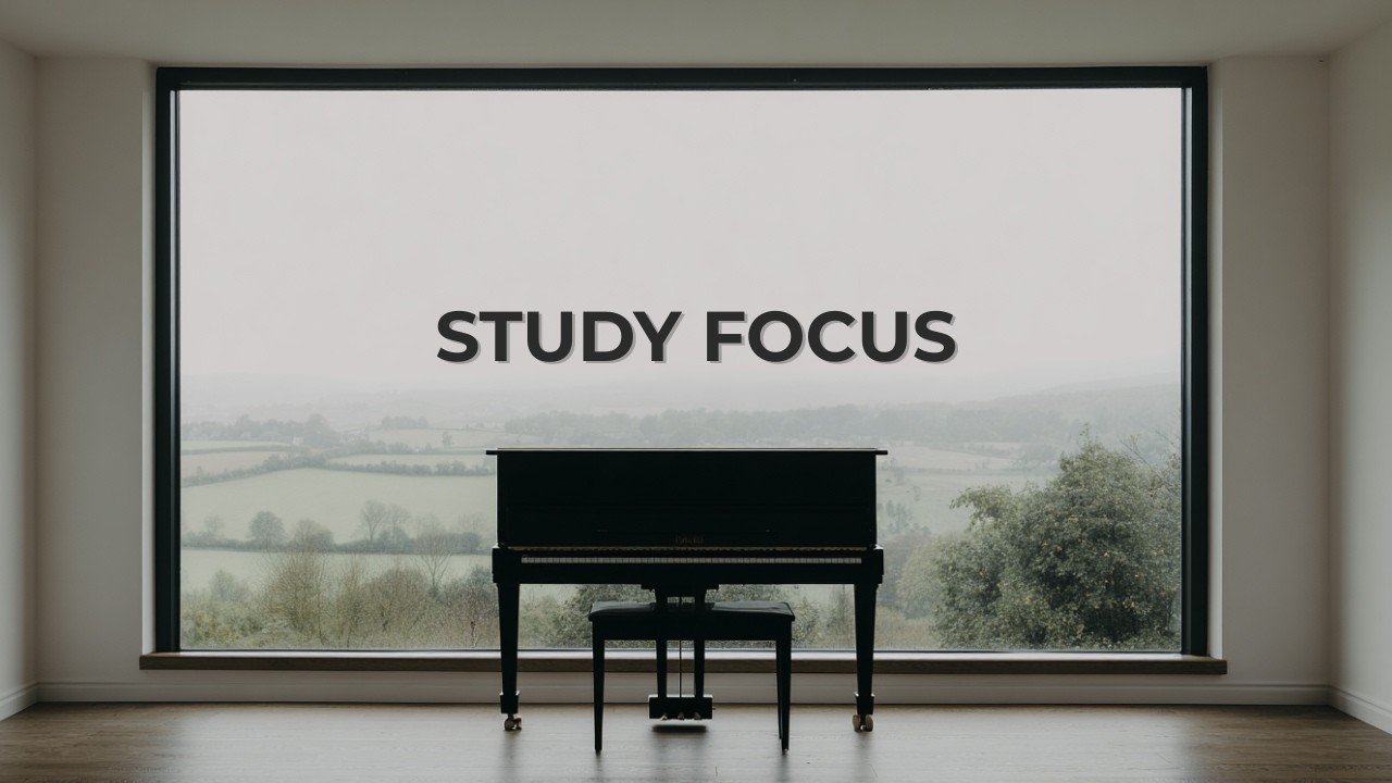 Study Focus Piano | 1 Hour Concentration Music for Exams