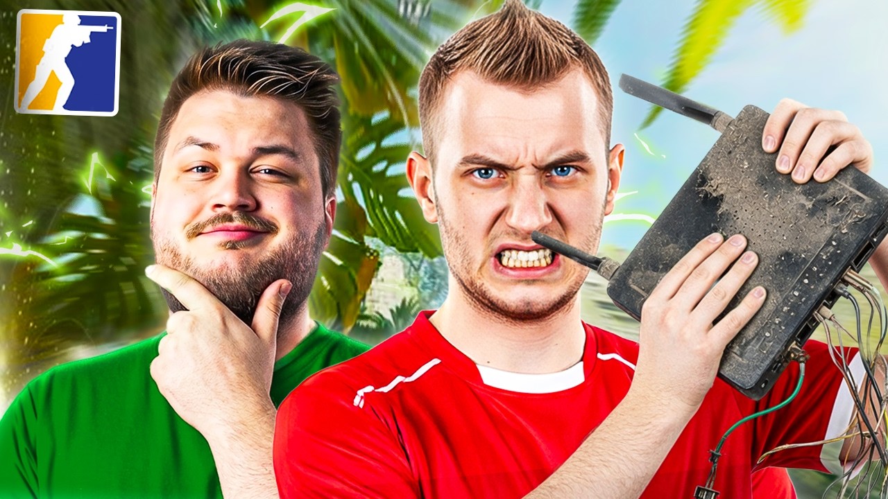 BYALI WYRZUCA ROUTER PRZEZ OKNO PODCZAS MECZU ZE SNAXEM!