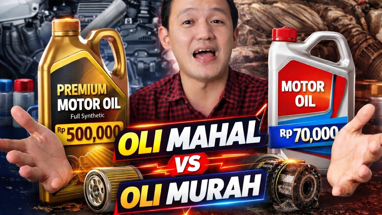Oli Mobil 70 Ribu vs 500 Ribu, Apa Bedanya di Mesin Mobil?