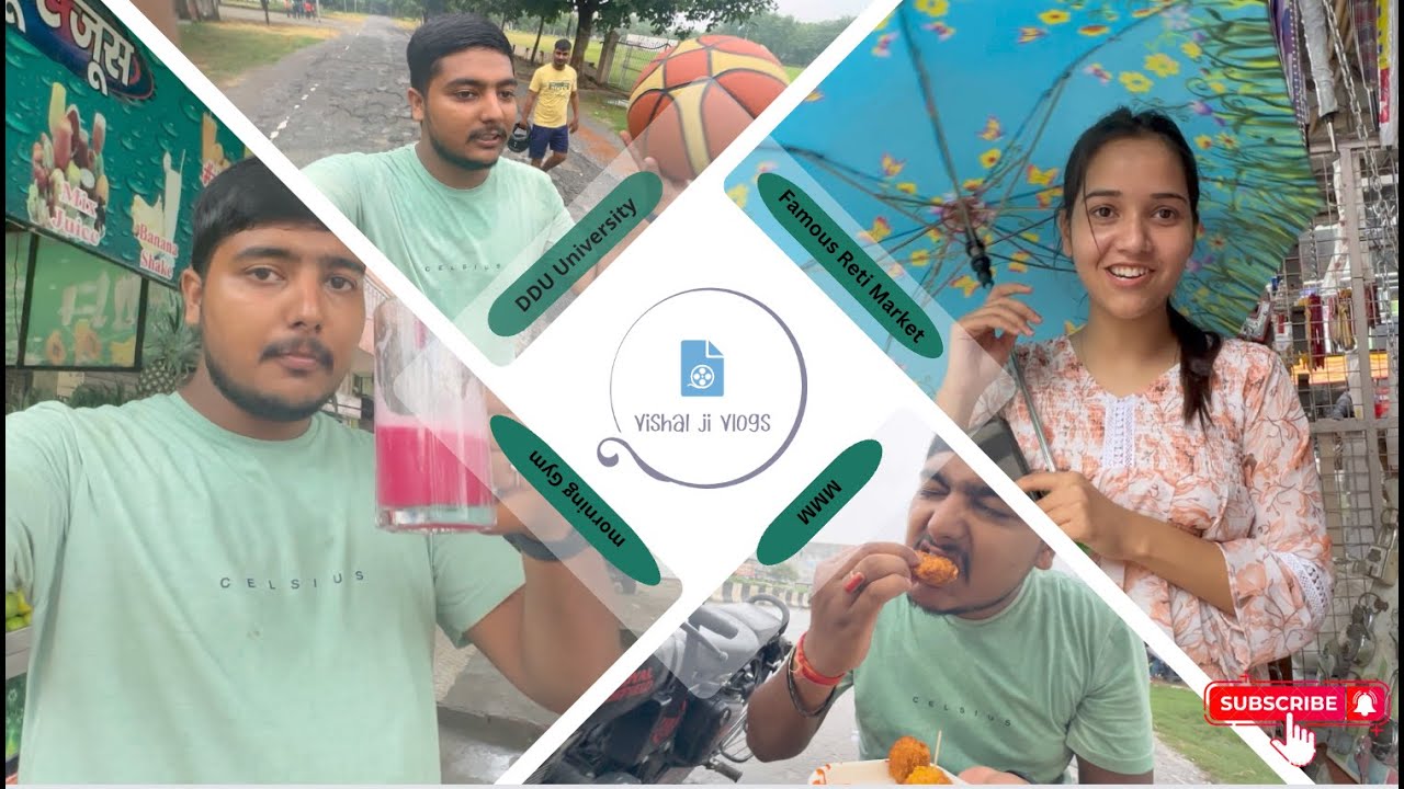 Exploring Gorakhpur reti Market Cheapest price || DDU || kaar khana street food || 🤤 || morning  gym