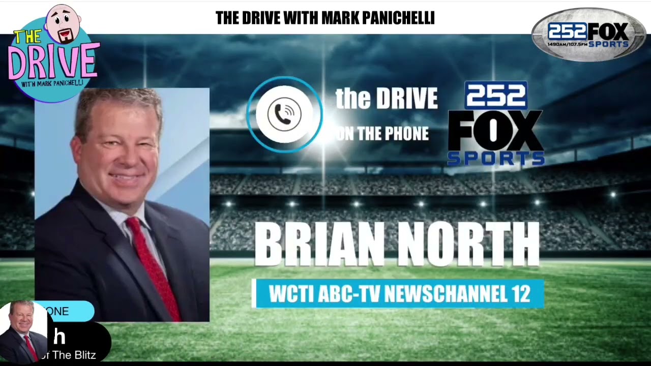 The DRIVE with Mark Panichelli 02/05/26 | Brian North | WCTI TV12 News Anchor
