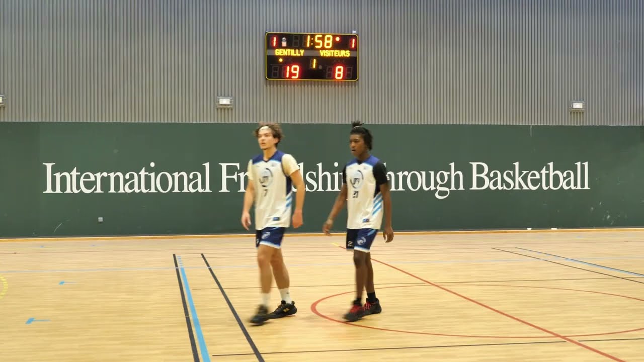 D.NE GENTILLY vs La Lorraine de St. Mande : Full-game replays 🏀 #Basketball Match (U20) 07-12-2024
