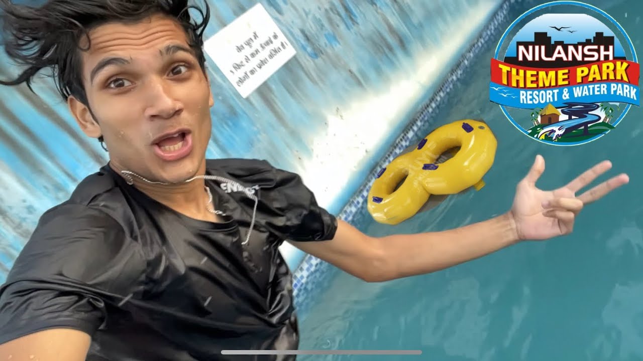 Best waterpark🌊In Lucknow Nilansh Theme Water Park🎡|Full Guide|My Second Vlog on Nilansh WATERPARK