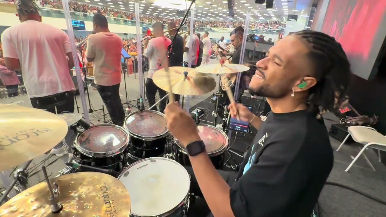 Digno É o Senhor - #drumcam Matheus Falcão 