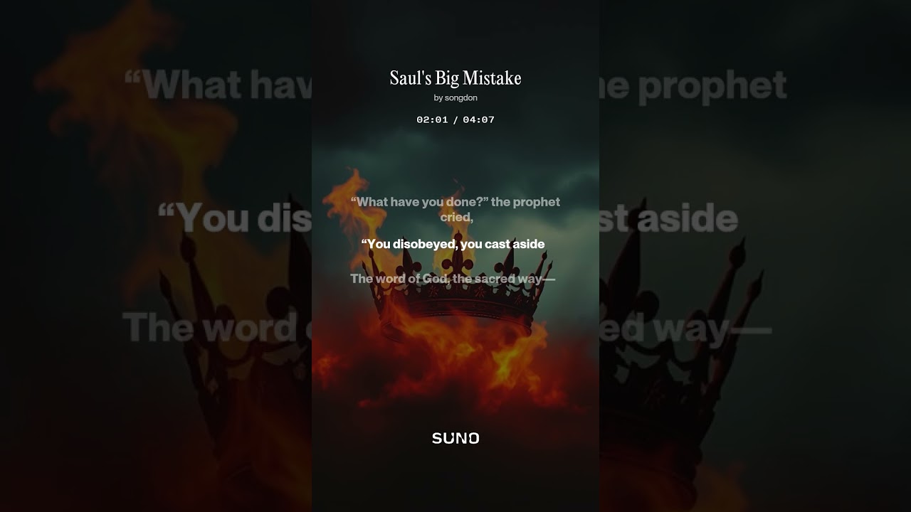 SAUL'S BIG MISTAKE