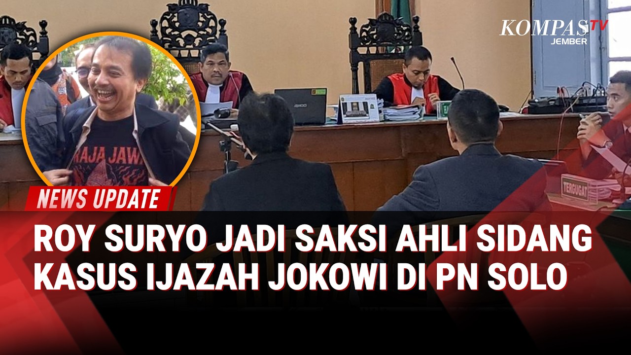 Panas! Roy Suryo Tolak Jawab Pertanyaan Pengacara Jokowi saat Jadi Saksi Ahli